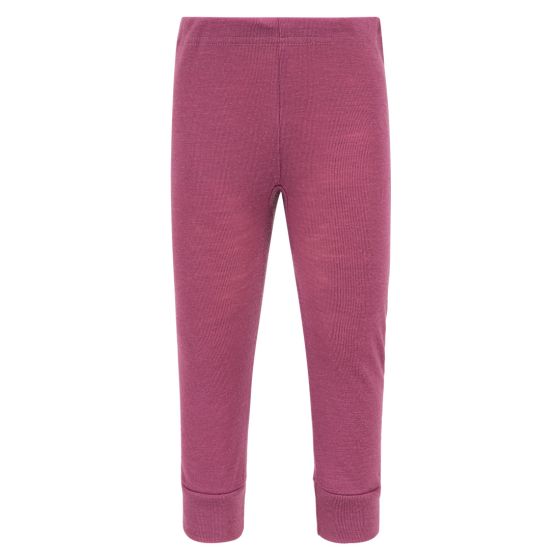Tom & Trine Longs i 100% merinoull violett.