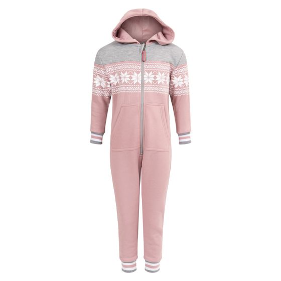Vinterstjerne jumpsuit vinter rosa