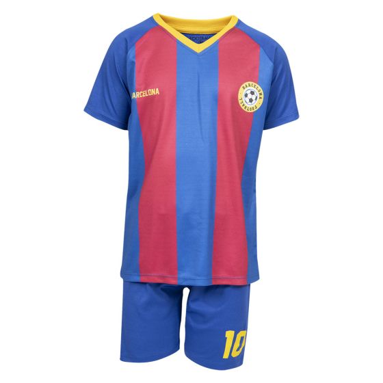 Kids Clothing fotballdrakt blå-rød