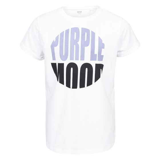 T-skjorte Purple mood hvit
