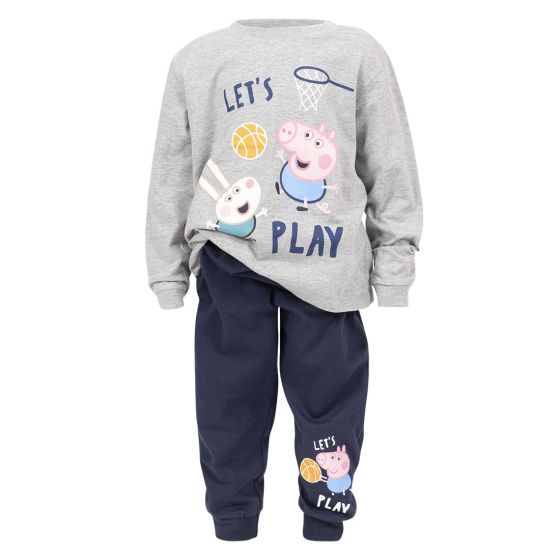 Peppa Gris Georg Gris pyjamas sett marine