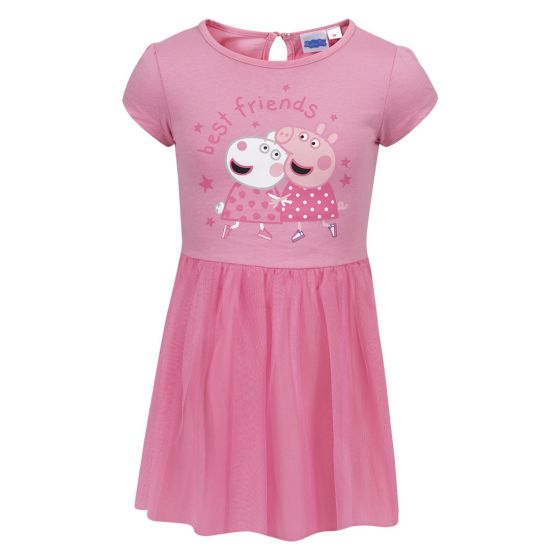 Peppa Gris kjole rosa