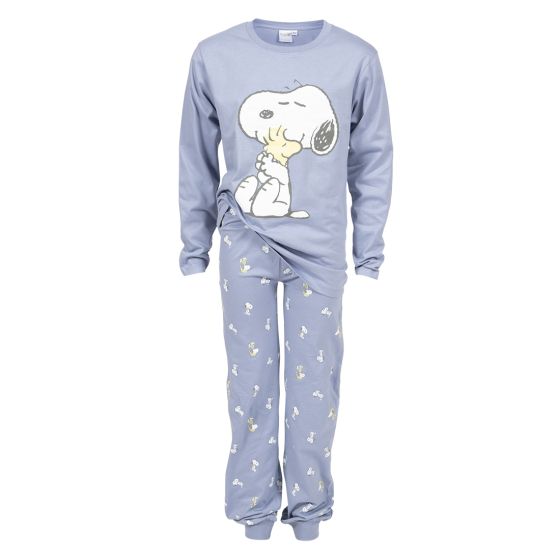 Peanuts Pyjamassett Snoopy blå