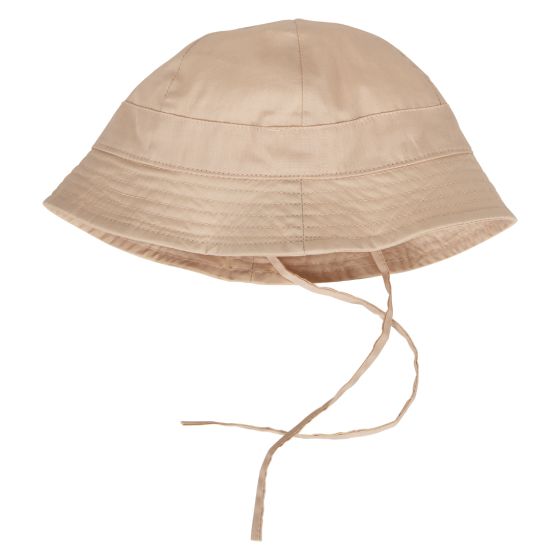 Tiny One Solhatt til baby med knyttesnor rosa