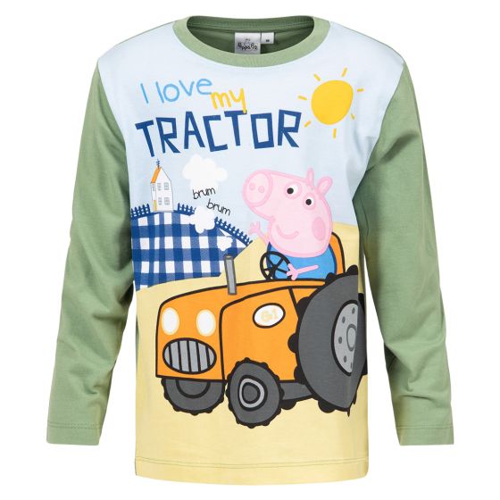 Peppa Gris genser grønn.