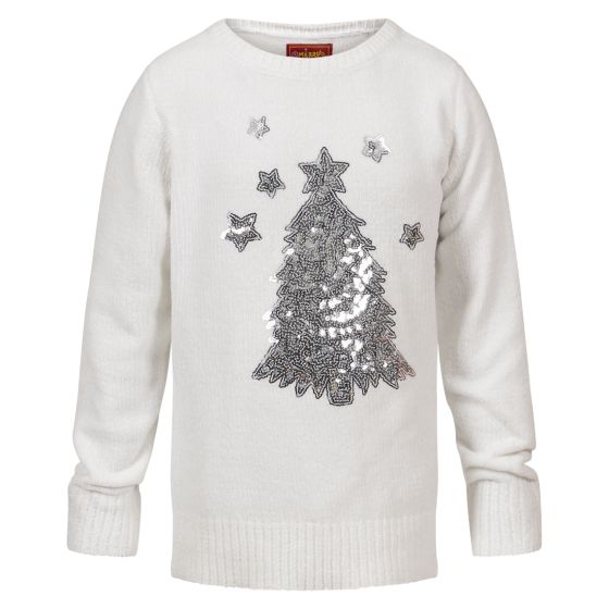 Christmas Sparkle christmas tree genser til barn offwhite.