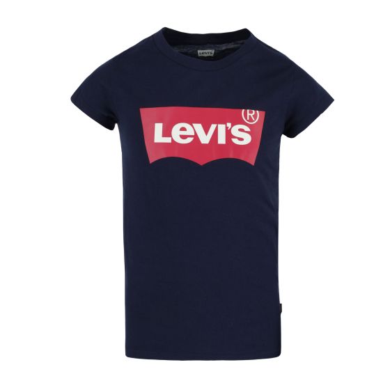 Levi´s Batwing Tee t-skjorte marine og rosa.