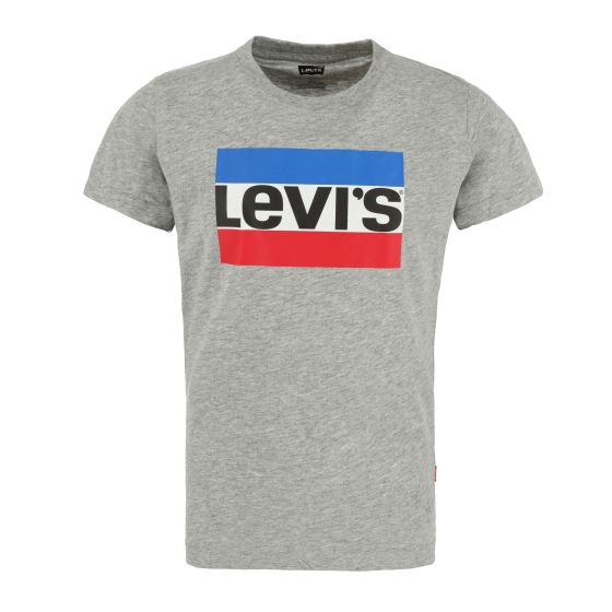Levi´s Sportswear logo tee t-skjorte unisex gråmelert.