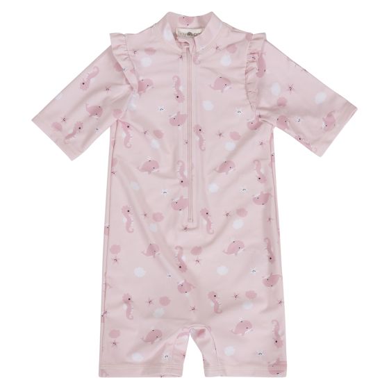 Badedrakt UV50 til baby Agnes rosa