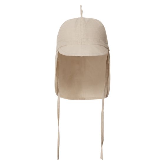 Solhatt til baby beige