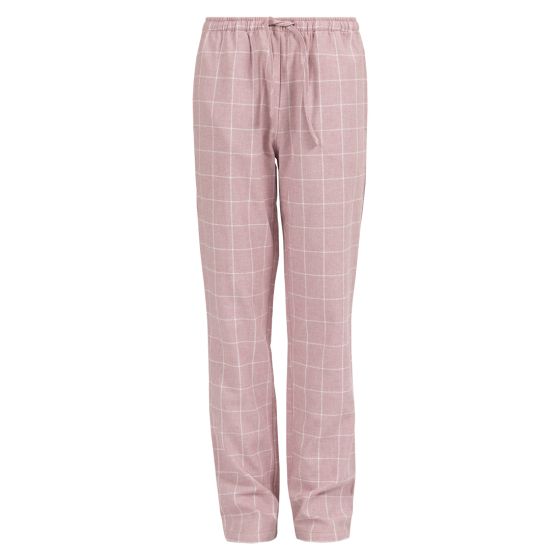 Pyjamasbukse i flanell rutet
