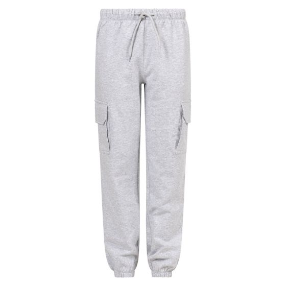 Jogger Cargo Nora Lys gråmelert