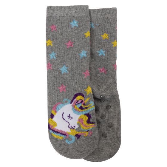 Sokker i frottê med antiskli Unicorn Grå-multi
