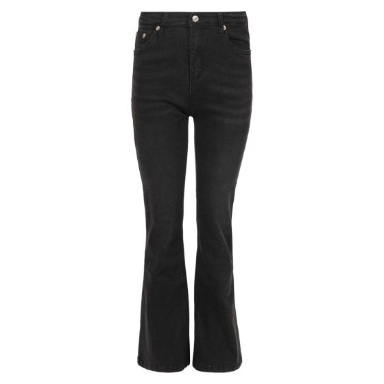 Jeans utsvinget med lavt liv Lina Vasket sort