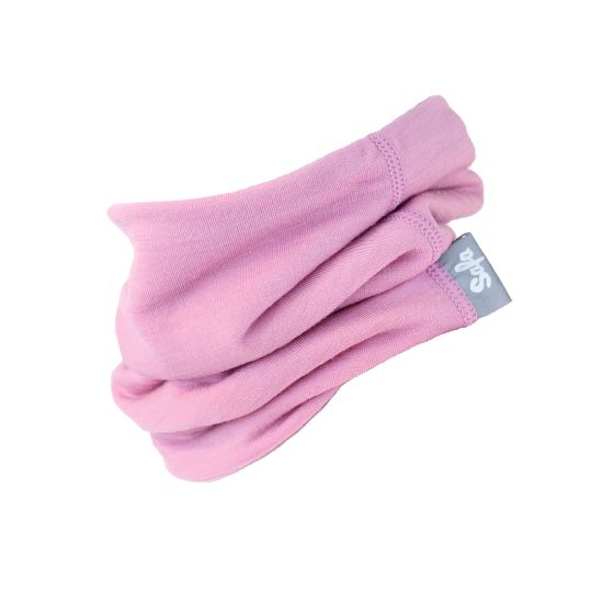 Safa Hals i ullmiks Dus rosa 