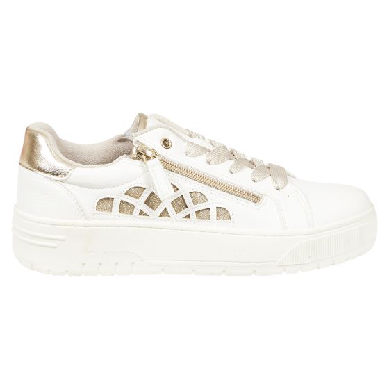 Dresset sneaker Paris Hvit