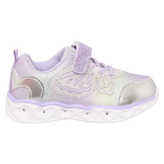 Sneaker med lys Summerbird Sølv