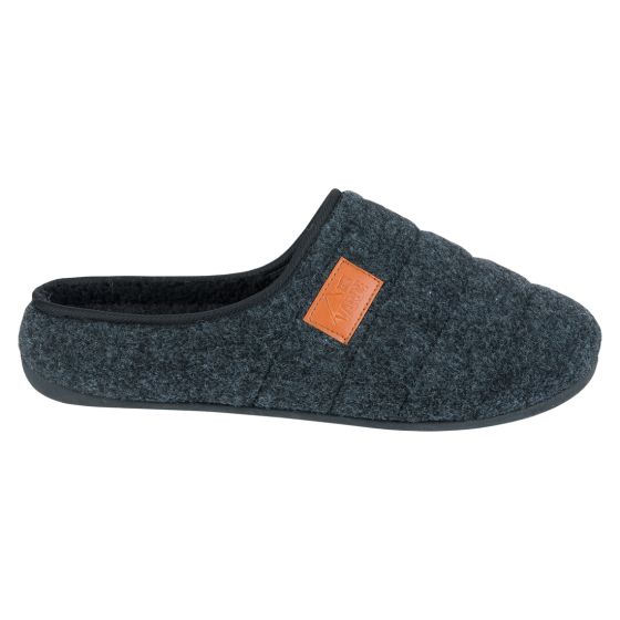 Slip on tøffel Mørk grå