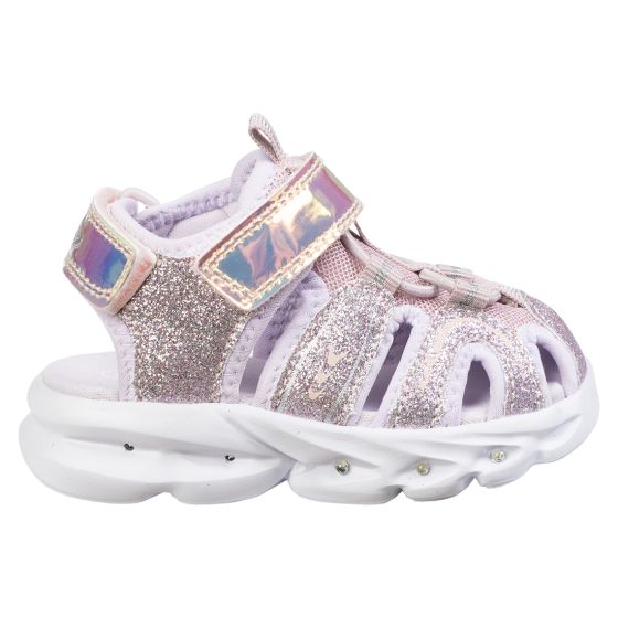 Sandal med lys LilleTass Lys rosa
