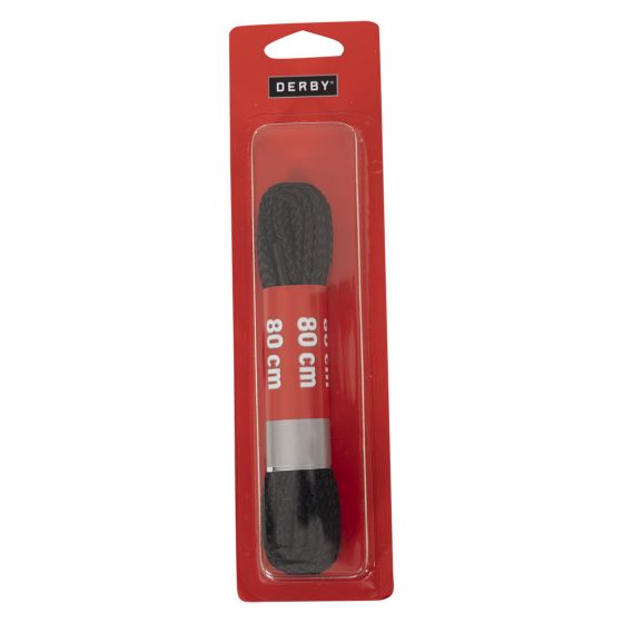 Skolisse flat 8mm sort