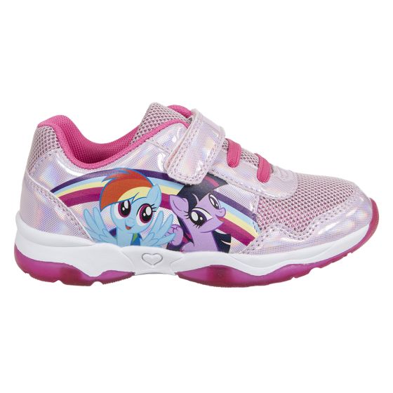 My little pony joggesko med lys lyserosa