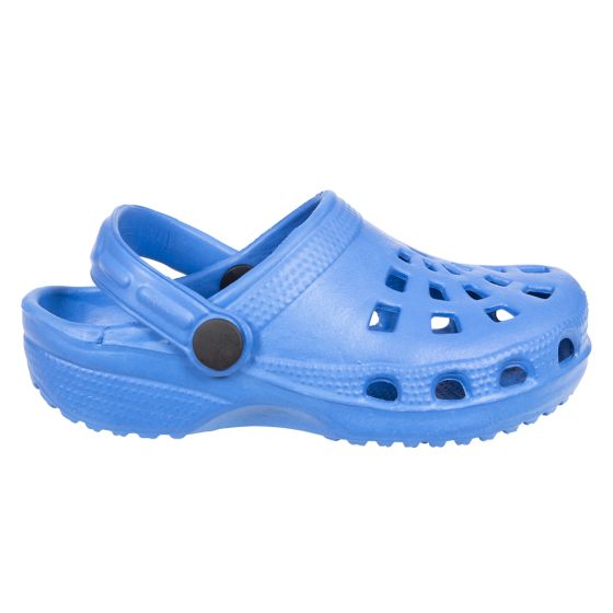 Enkel Hippie clog blå