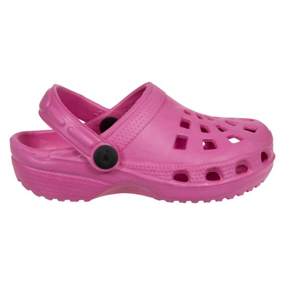 Enkel Hippie clog fuksia