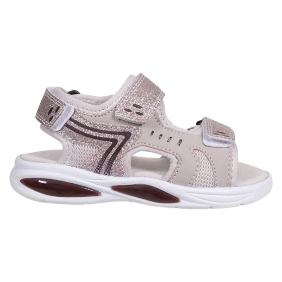 Abby sandal med lys lyselilla