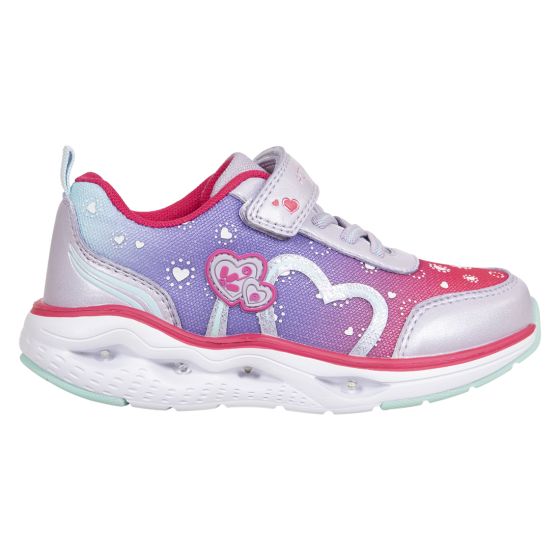 Glitzy sneaker med lys lilla