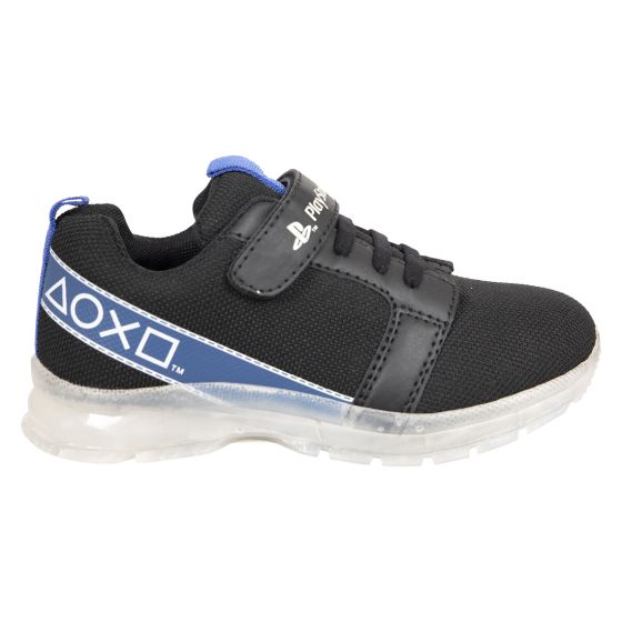 Sneaker med lys sort-blå