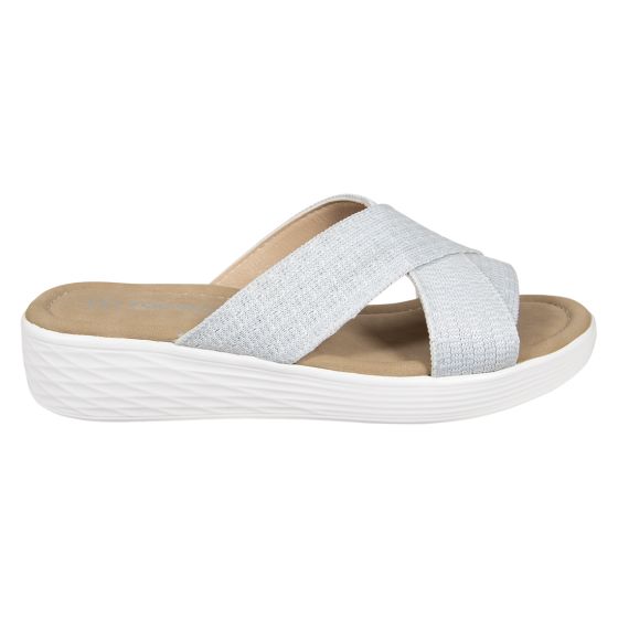 Joice slip - in sandal lyseblå