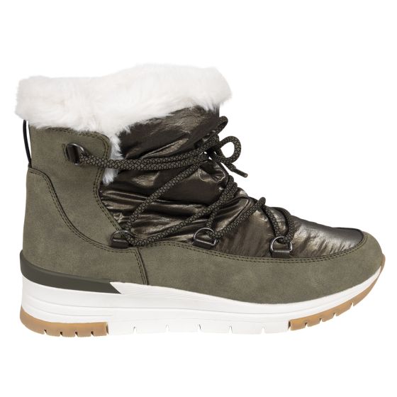 Sprox Anouk vinterboots komfort kaki.