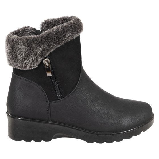 Tone boots med innebygget brodd sort