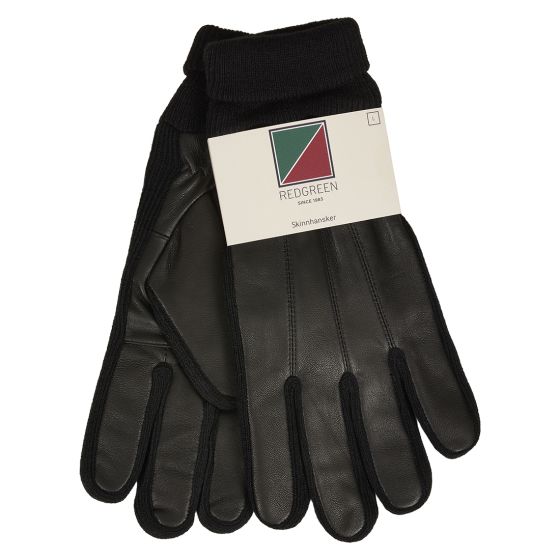 Skinnhanske Red Green 