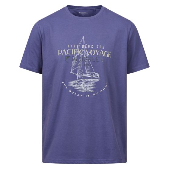 Sail tee Blå