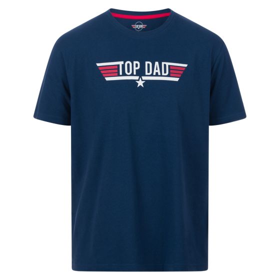 T-skjorte Top Dad Blå