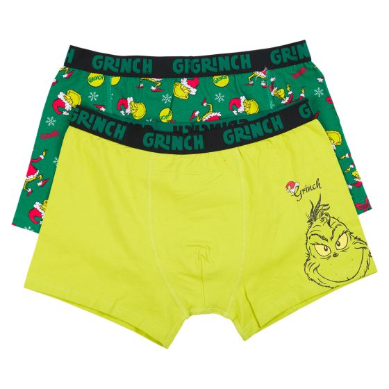 Boxer Grinchen 2pk Grønn