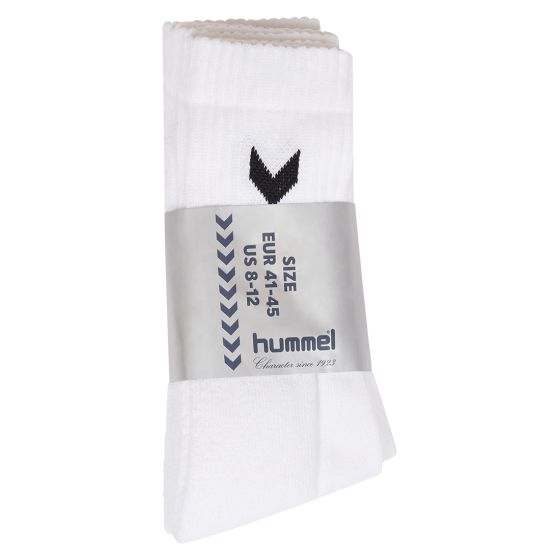 Sokker 3pk Hummel Hvit