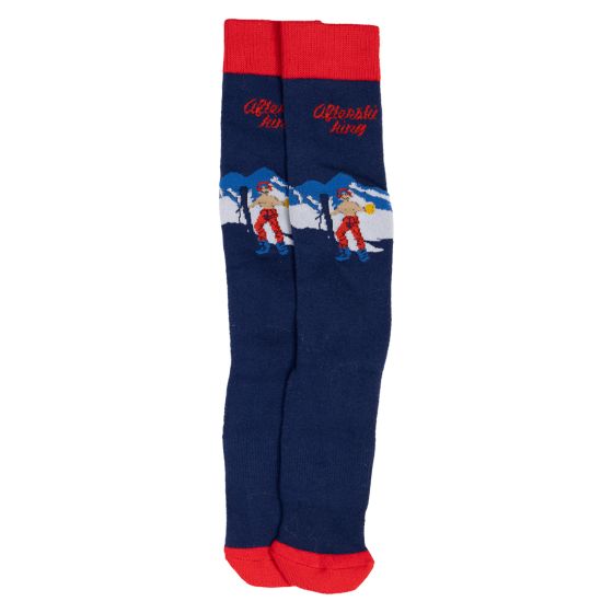 Sokk val Di Fiemme Blå