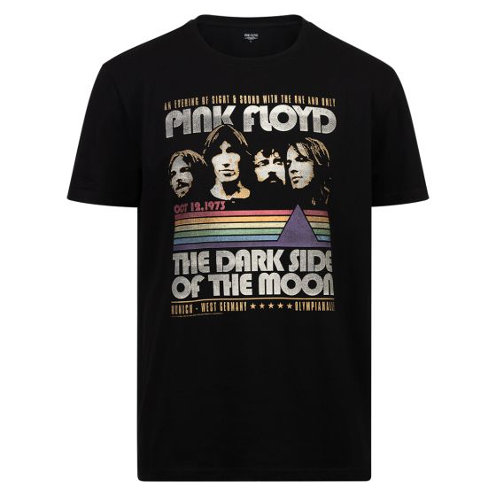 T-skjorte Pink Floyd Sort