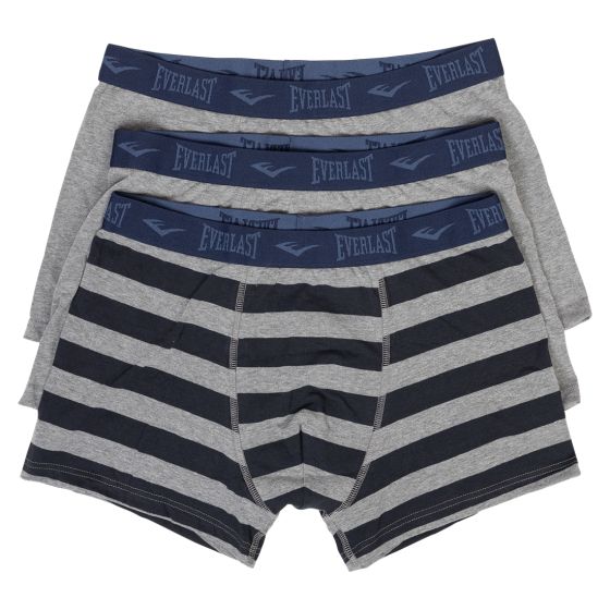 Boxer 3pk Grå