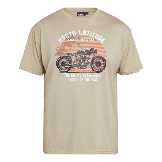 T-shirt printed Sand