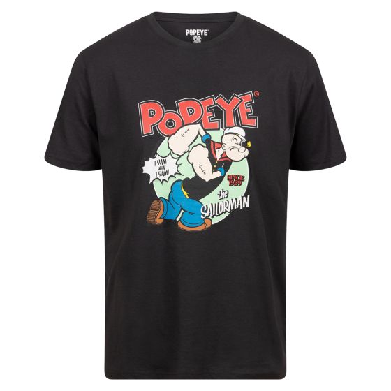 T-skjorte Popeye Mørkegrå