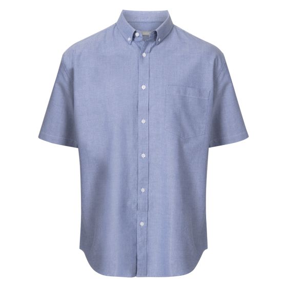 Basic Alexander kortermet skjorte, regular fit blå