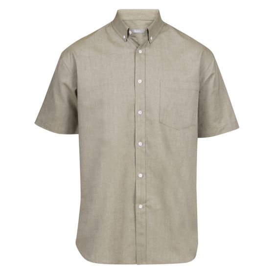 Basic Alexander kortermet skjorte, regular fit. grønn