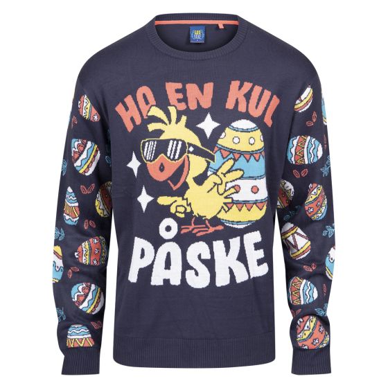 Påske Easterfun Påskegenser blå