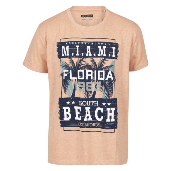 Summer tee brun
