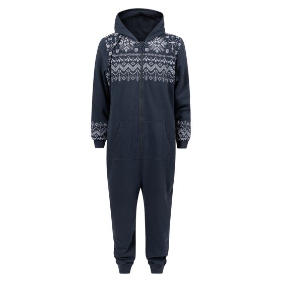 Jumpsuit til Herre Snø Marine