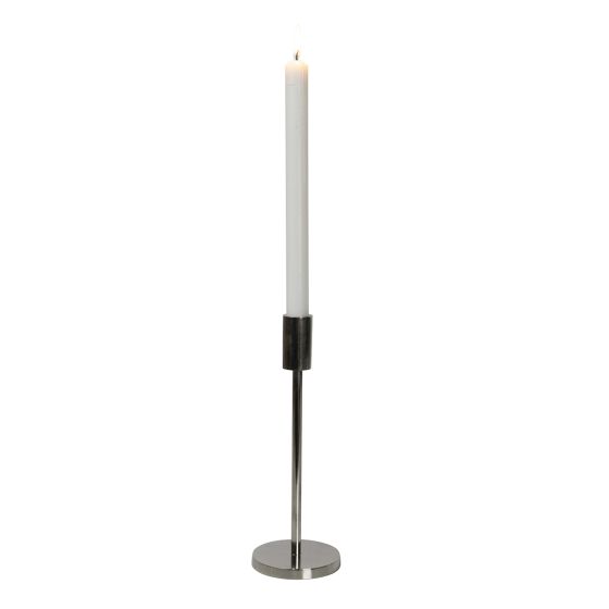 Lysholder Florine sølv 25cm 