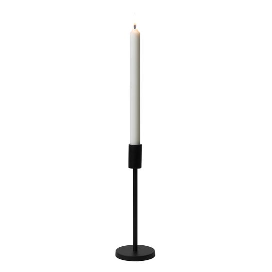 Lysholder Florine sort 25cm 